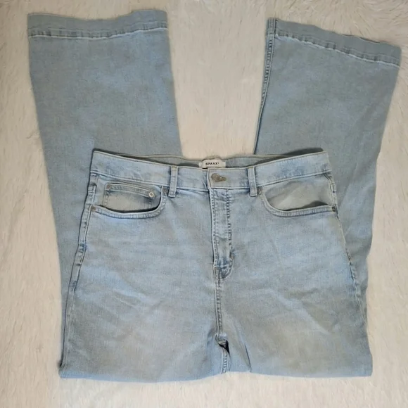 Spanx Lycra Fitsense Flare Jean - Turner Wash - Picture 6 of 6